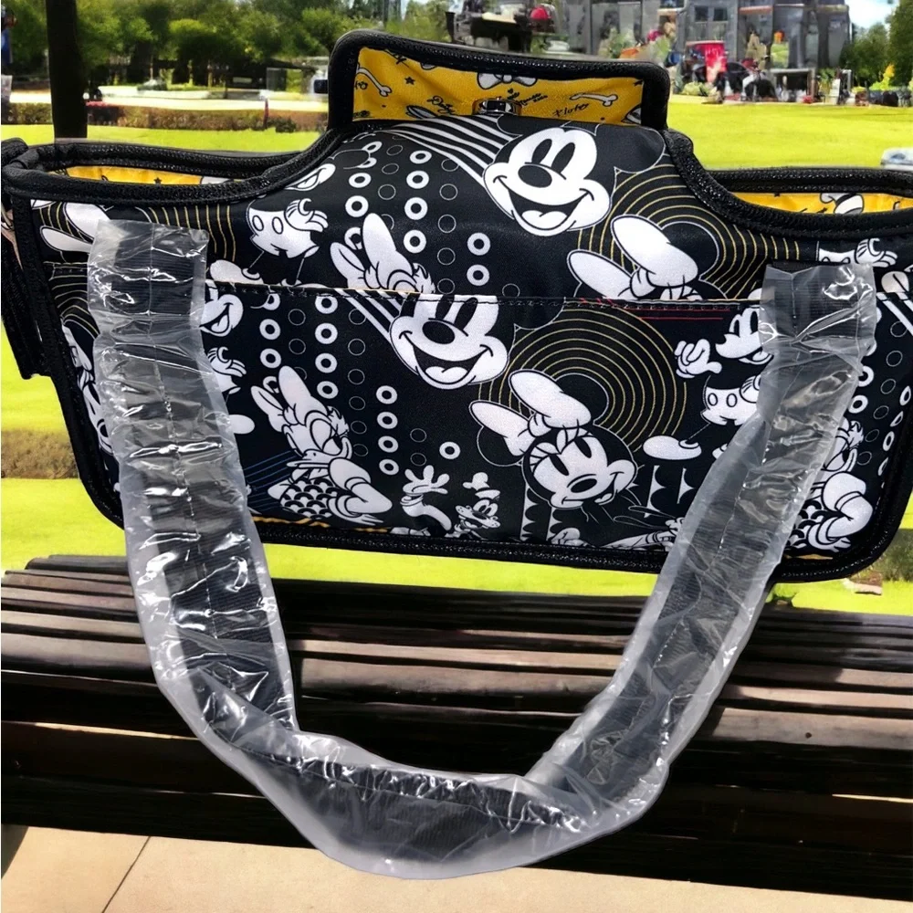 Petunia Pickle Bottom Stroller Caddy in Disney Mickey & Friends Good Times